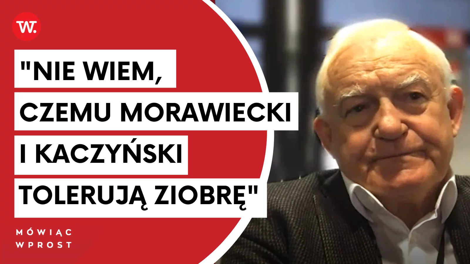 Leszek Miller w „Mówiąc Wprost”