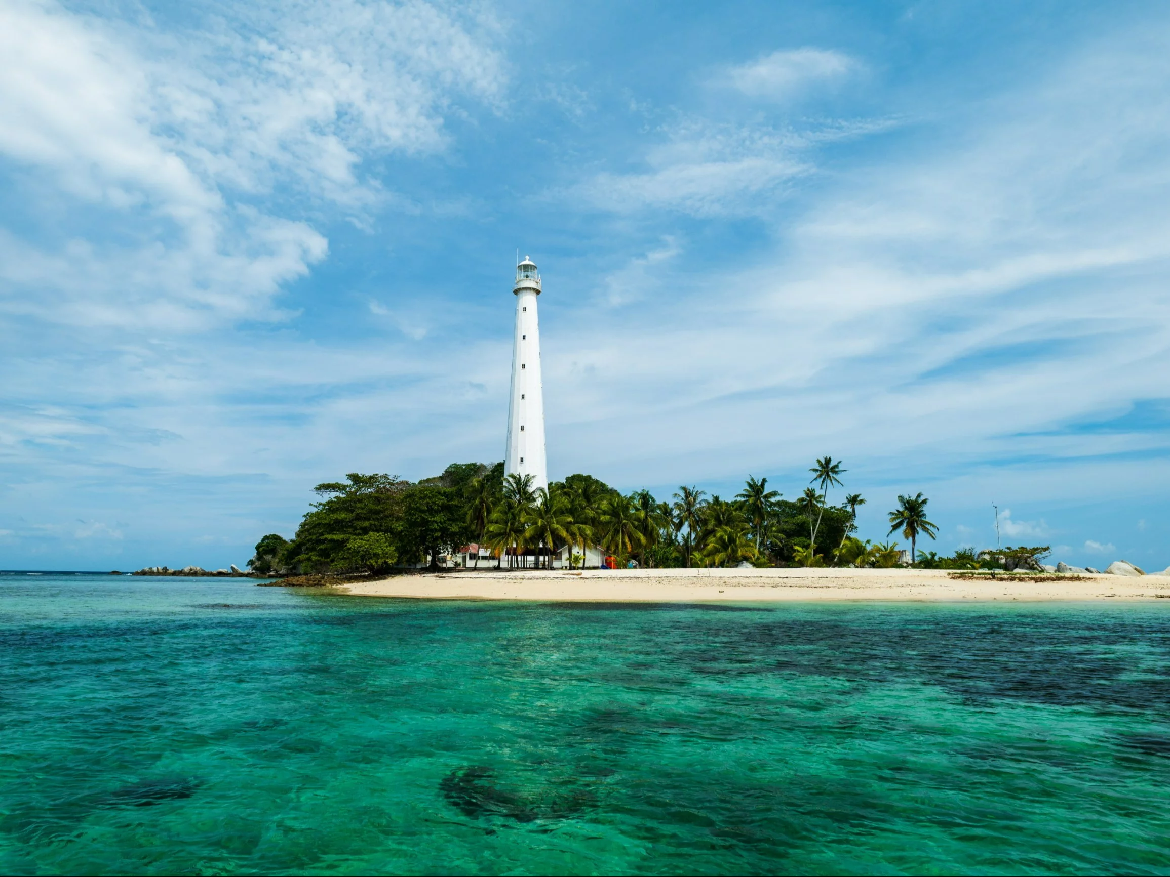 Wyspa Belitung w Indonezji