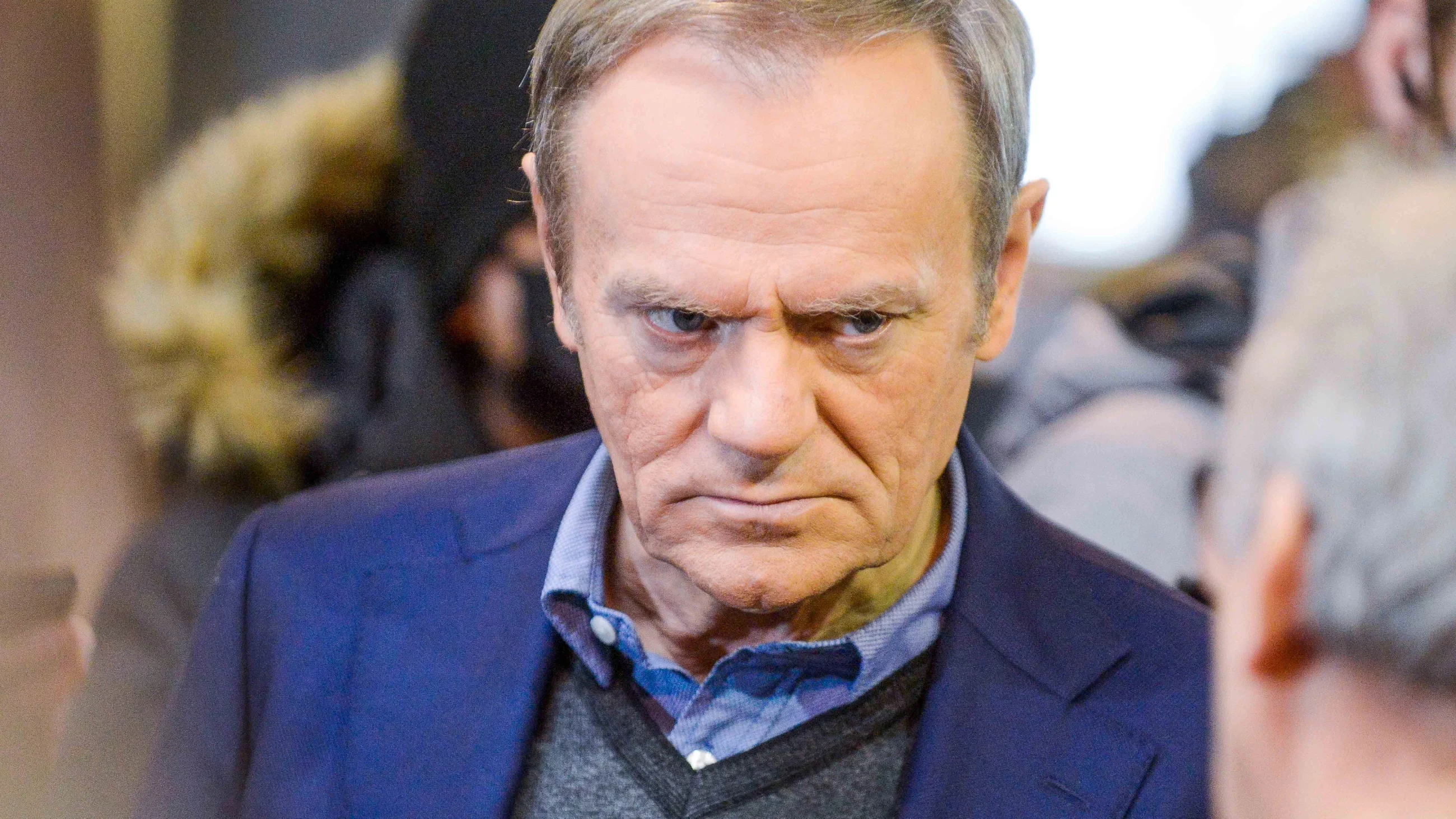 Donald Tusk w czasie jednego ze spotkań z przedsiębiorcami