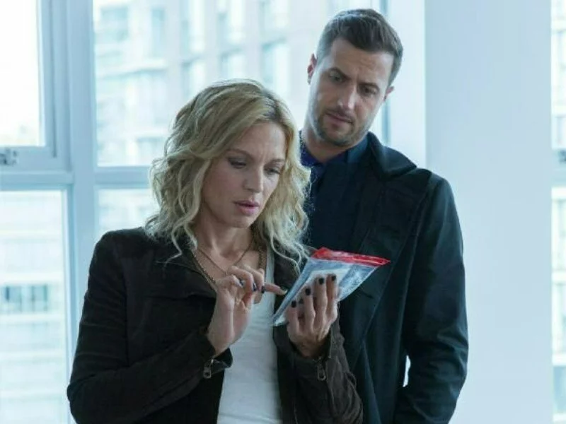 Kadr z serialu „Motyw”