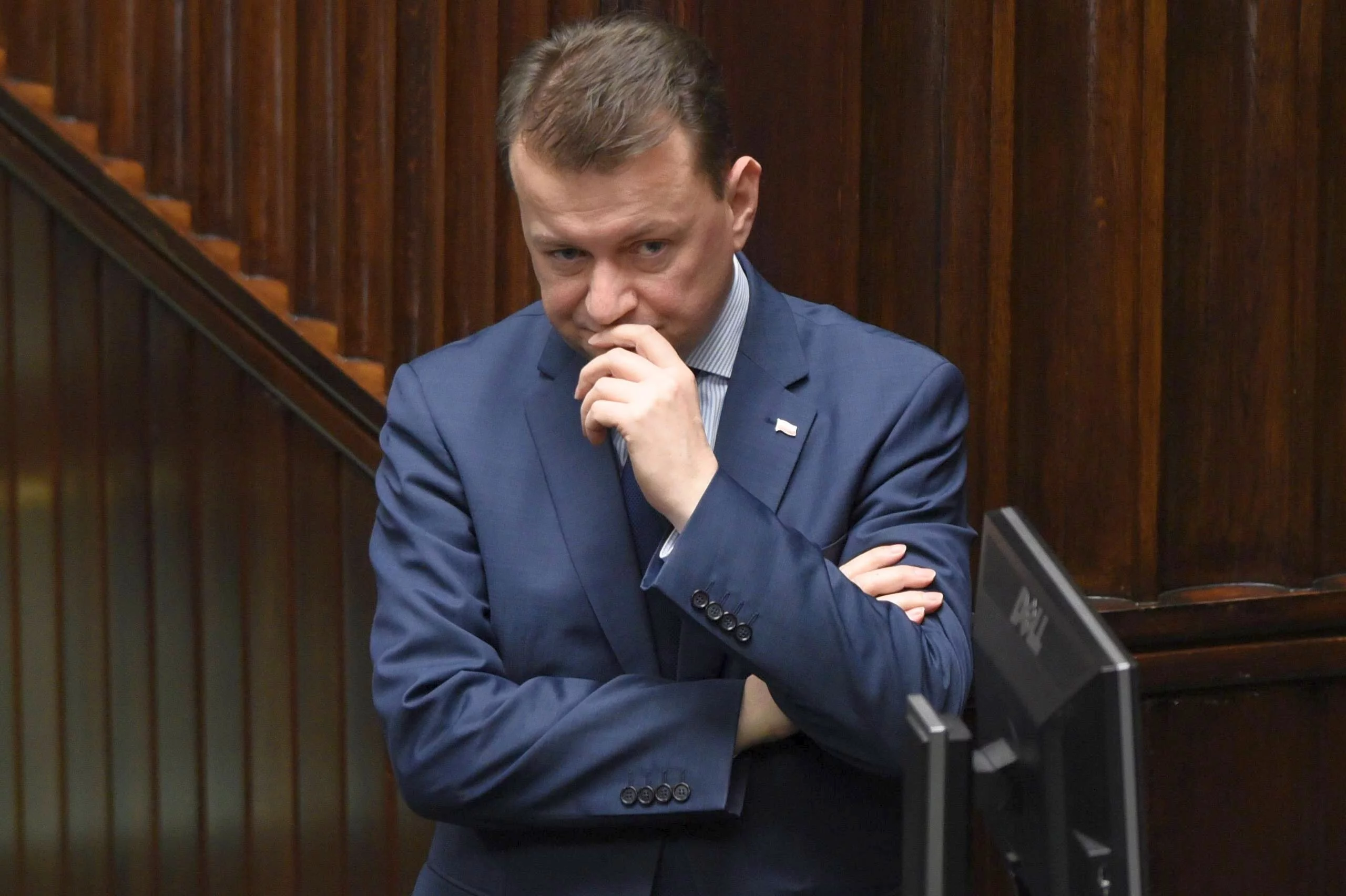 Minister spraw wewnętrznych i administracji Mariusz Błaszczak