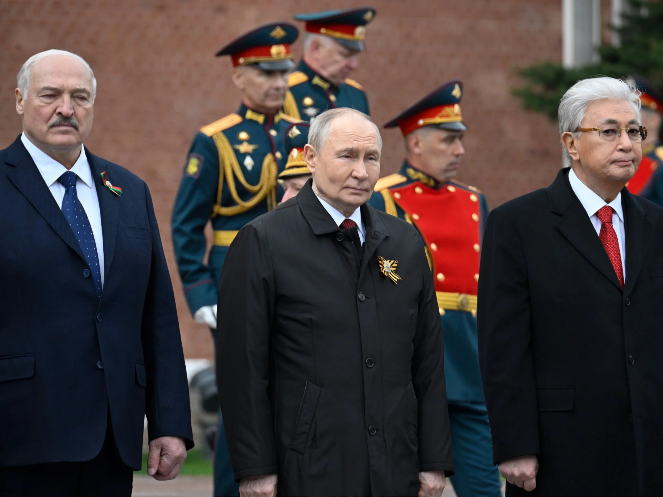 Władimir Putin podczas obchodów Dnia Zwycięstwa