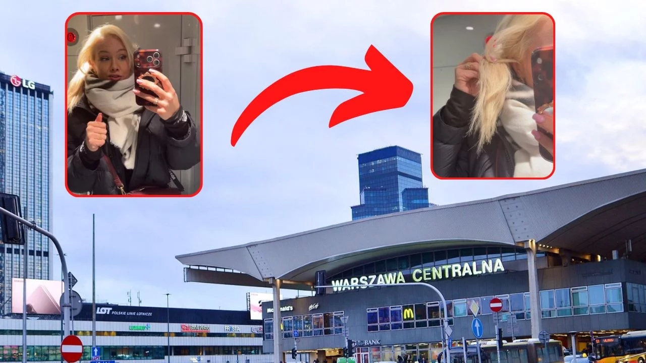 Modelce podpalono włosy na Dworcu Centralnym. „Karygodna” postawa ochrony