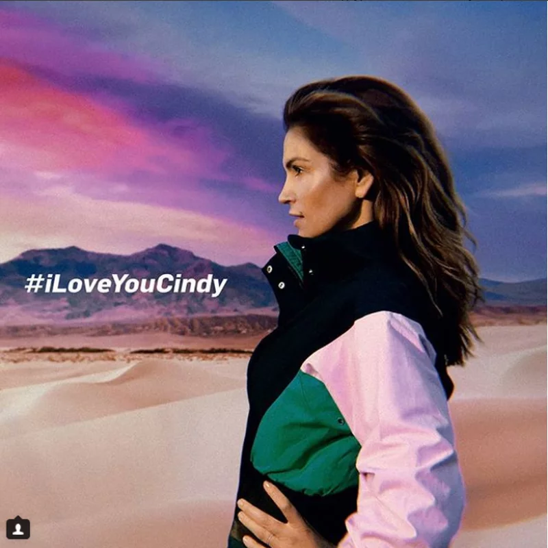 Cindy Crawford w kampanii Reserved