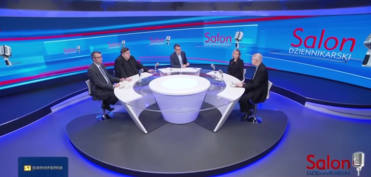 "Salon dziennikarski" w TVP Info