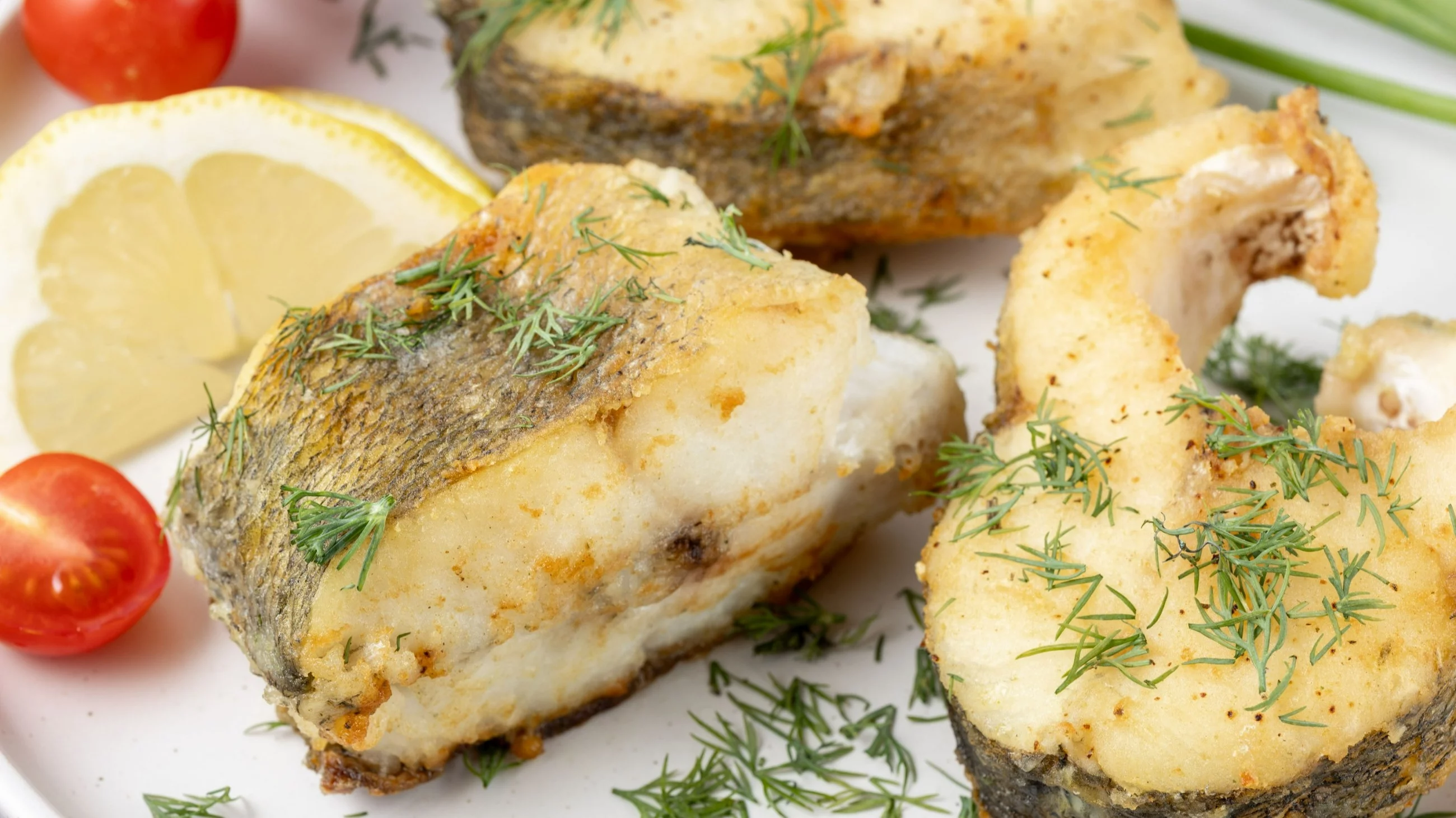 Sandacz smażony na maśle