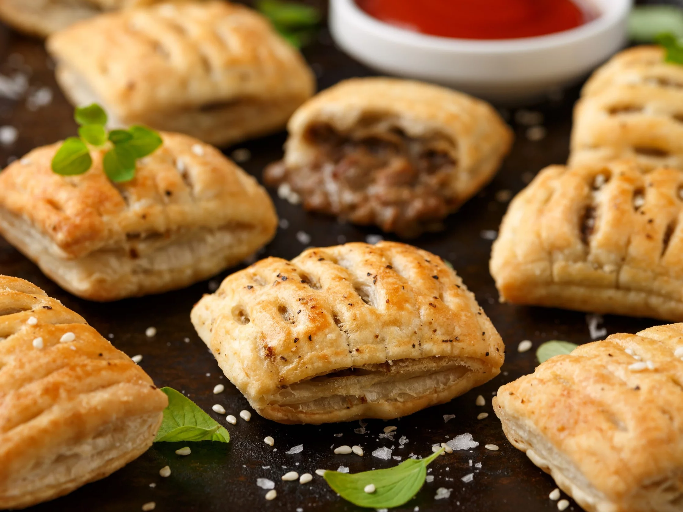 Paszteciki z mięsem