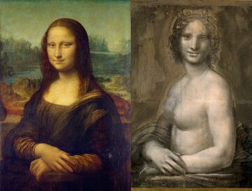 „Mona Lisa”, „Joconde Nue”