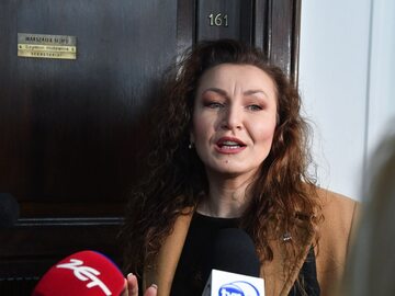Monika Pawłowska po spotkaniu z Szymonem Hołownią