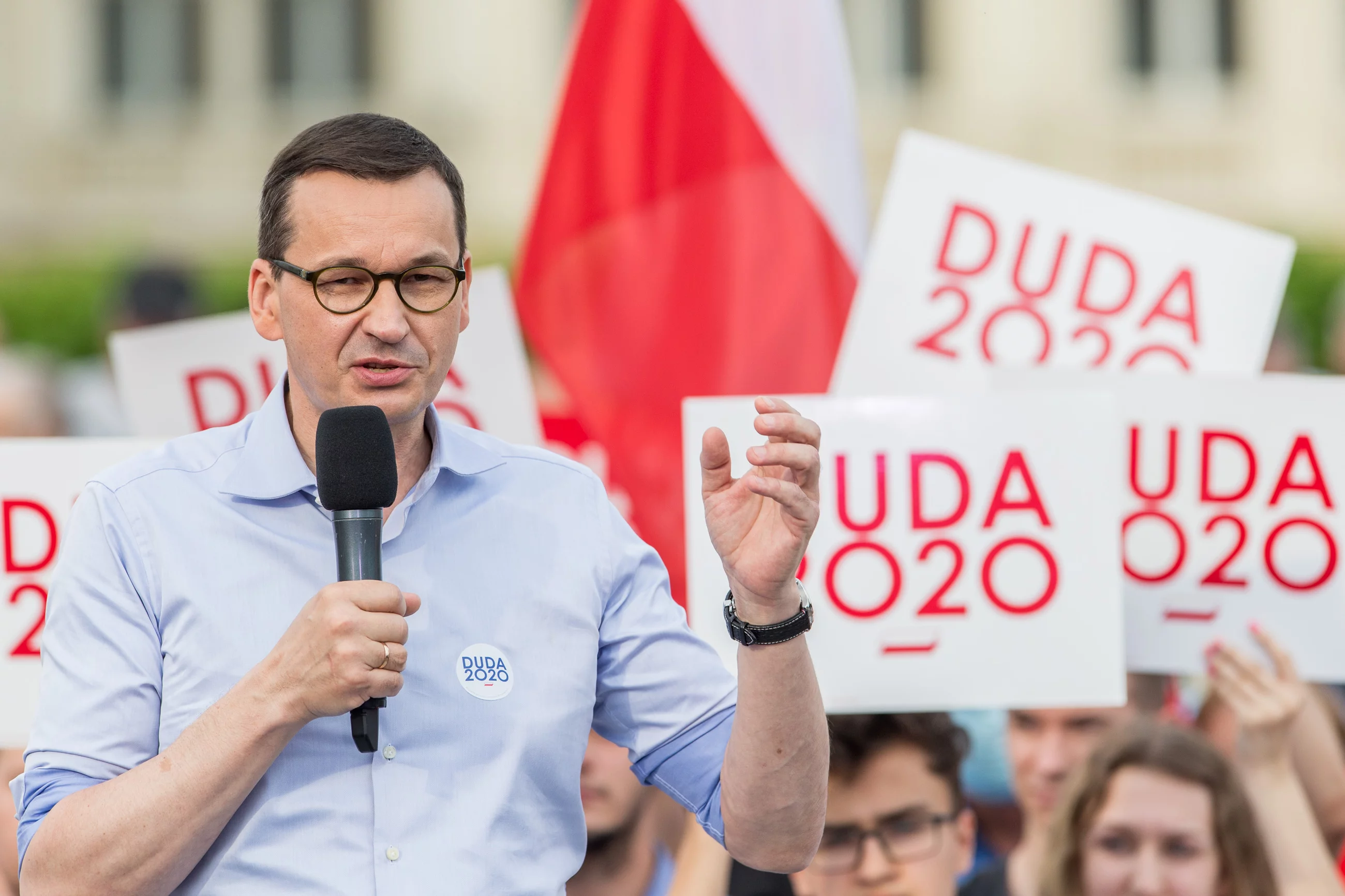 Mateusz Morawiecki na spotkaniu w Rzeszowie