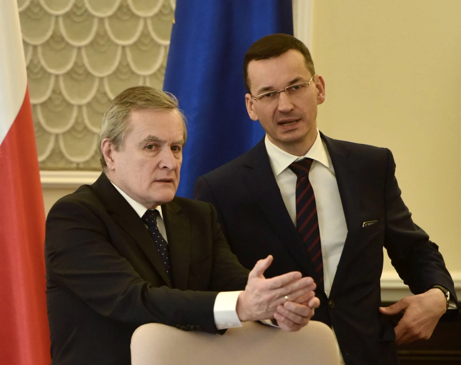 Piotr Gliński i Mateusz Morawiecki