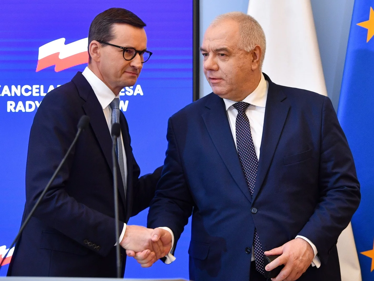 Mateusz Morawiecki i Jacek Sasin