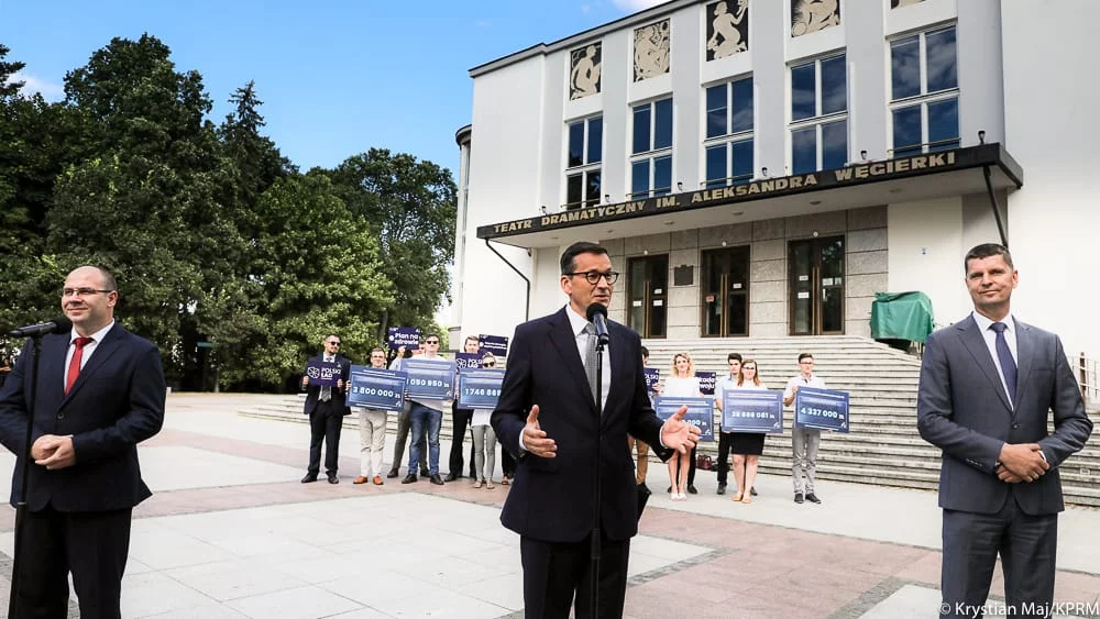 Mateusz Morawiecki w Białymstoku