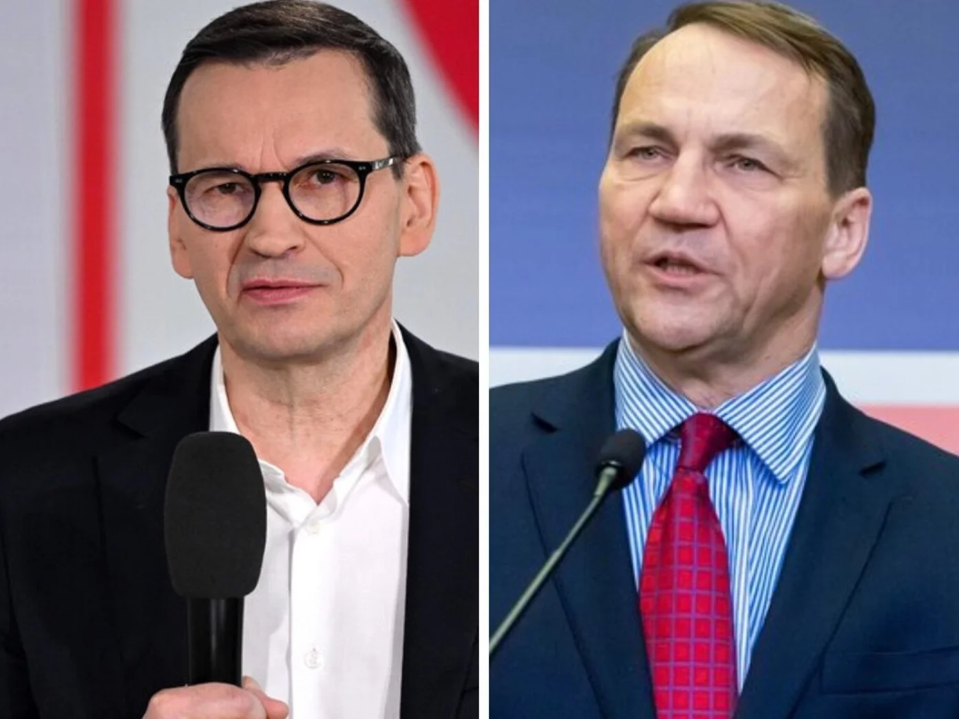 Mateusz Morawiecki i Radosław Sikorski