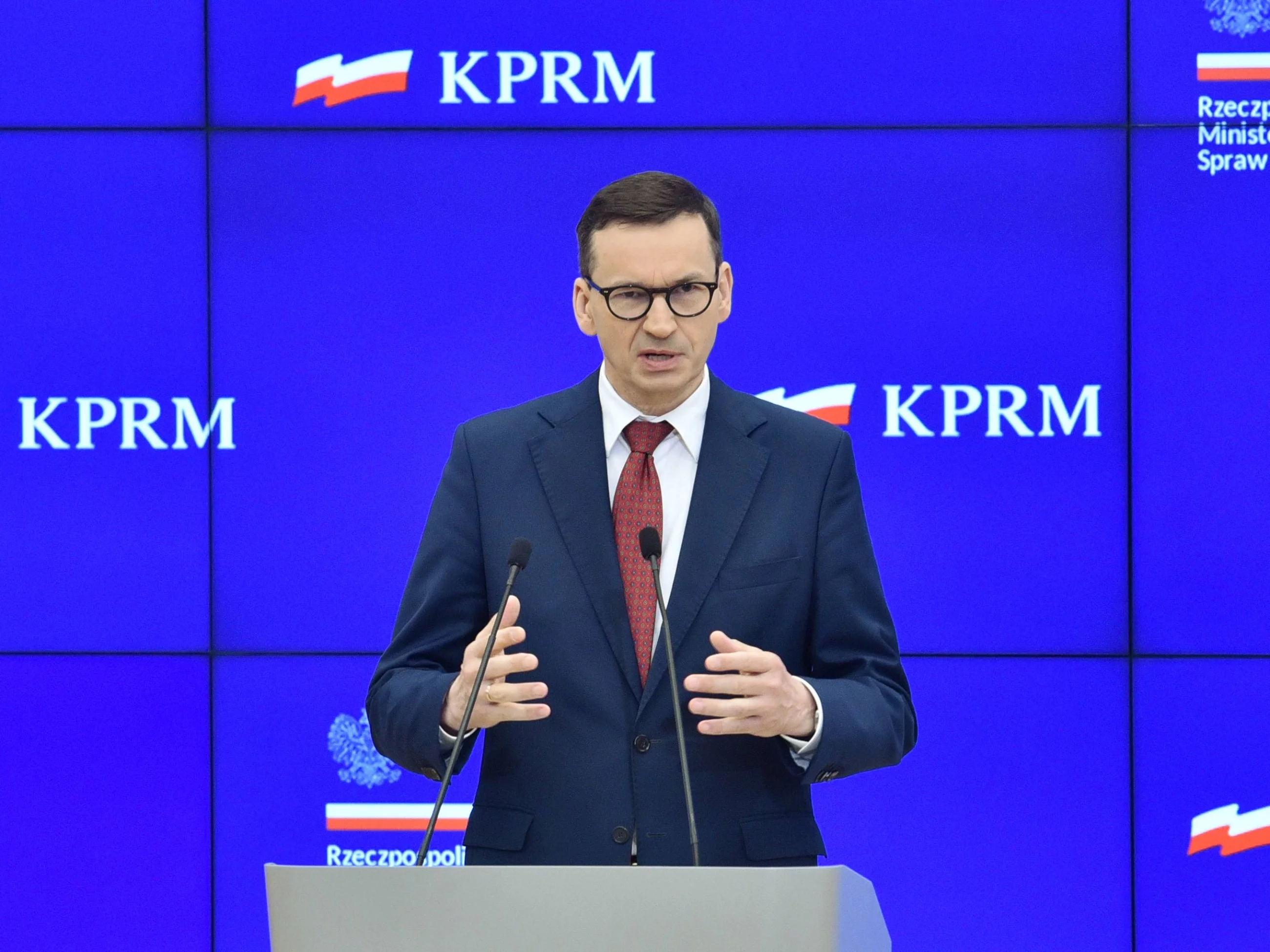 Premier Mateusz Morawiecki.