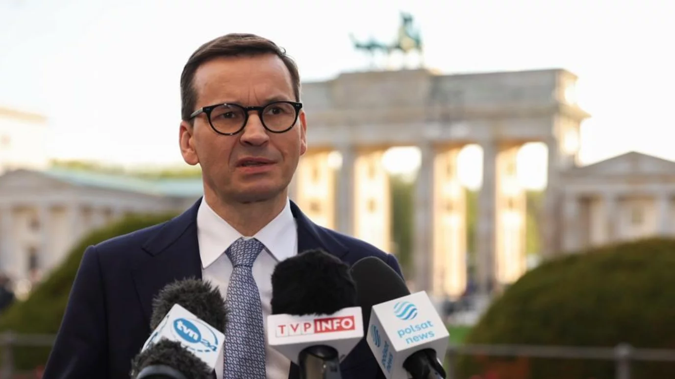 Mateusz Morawiecki w Berlinie