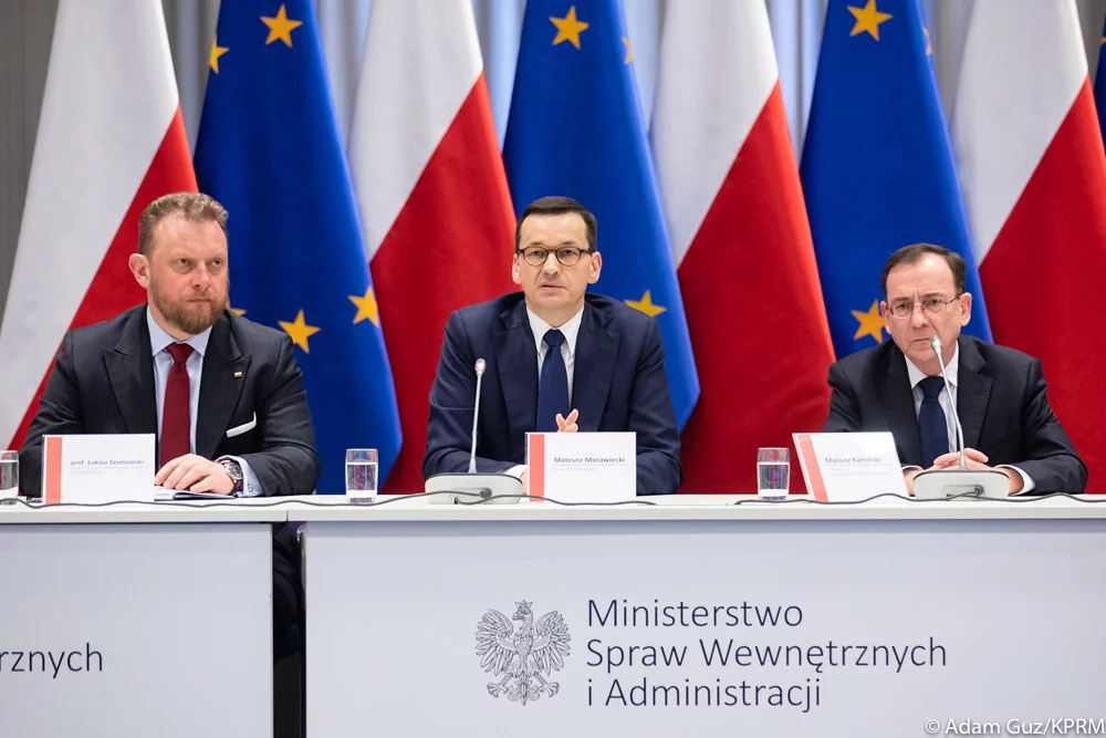 Konferencja premiera Mateusza Morawieckiego