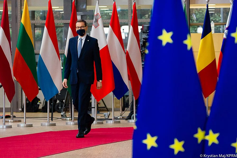 Premier Mateusz Morawiecki w Brukseli