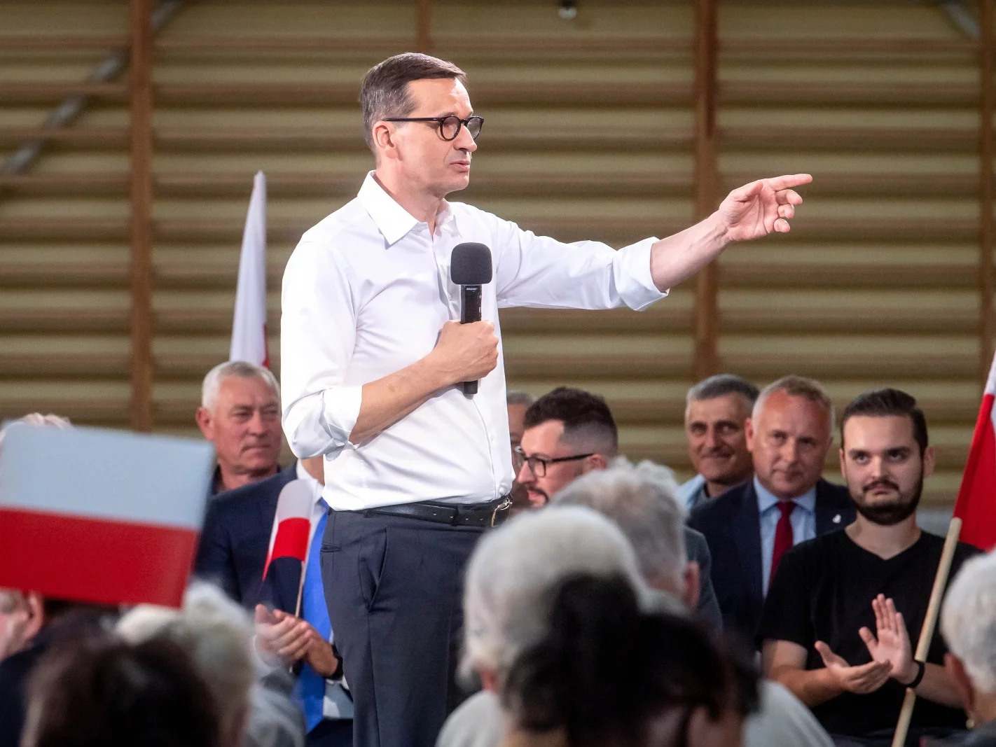 Mateusz Morawiecki w Turowie