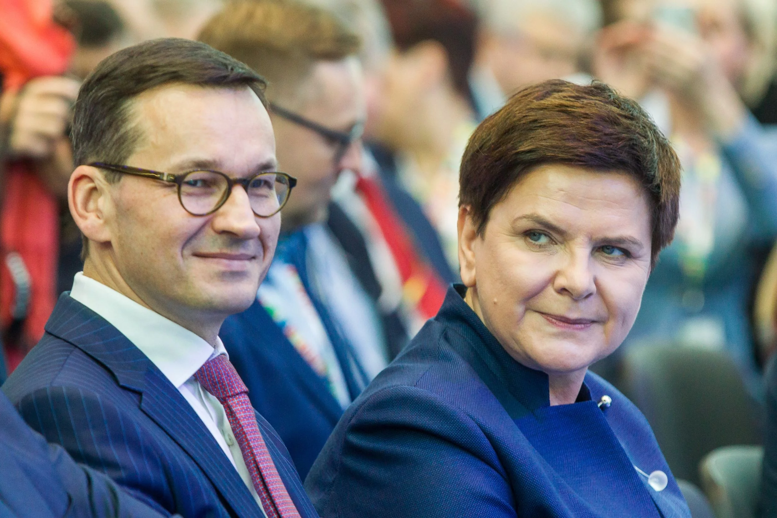 Mateusz Morawiecki i Beata Szydło