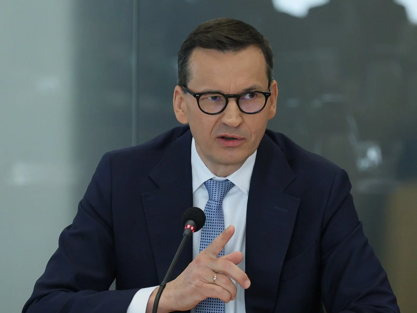 Wezwany na świadka, były prezes rady ministrów Mateusz Morawiecki