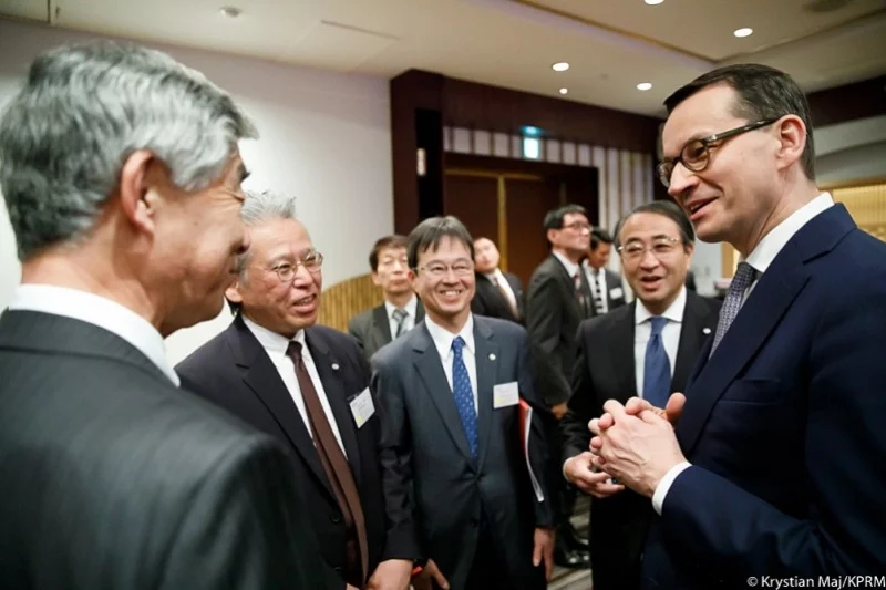 Mateusz Morawiecki w Japonii