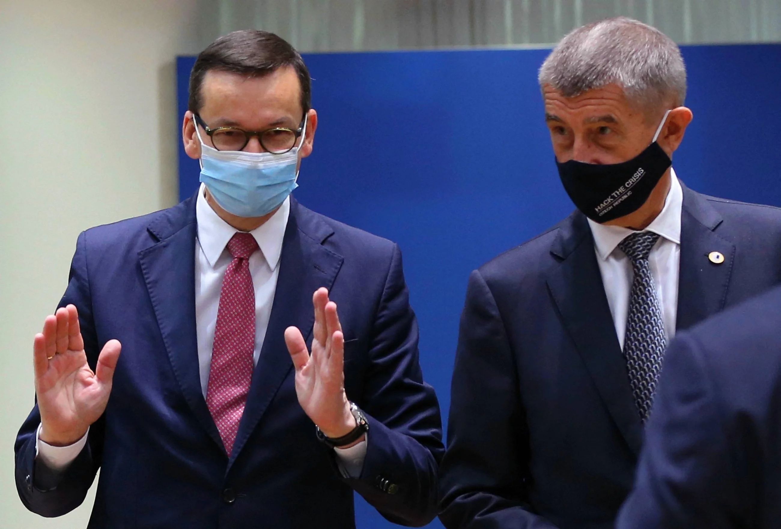 Mateusz Morawiecki i Andrej Babis