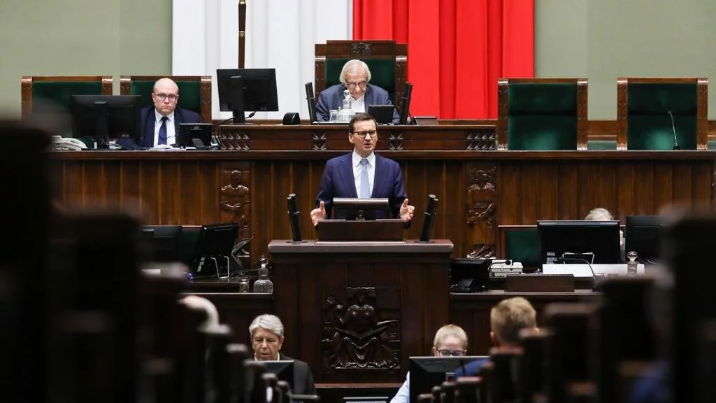 Mateusz Morawiecki w Sejmie