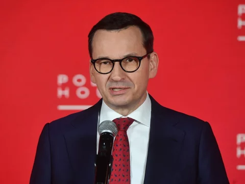 Mateusz Morawiecki w Davos