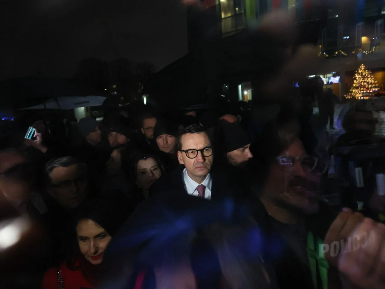 Mateusz Morawiecki przed TVP