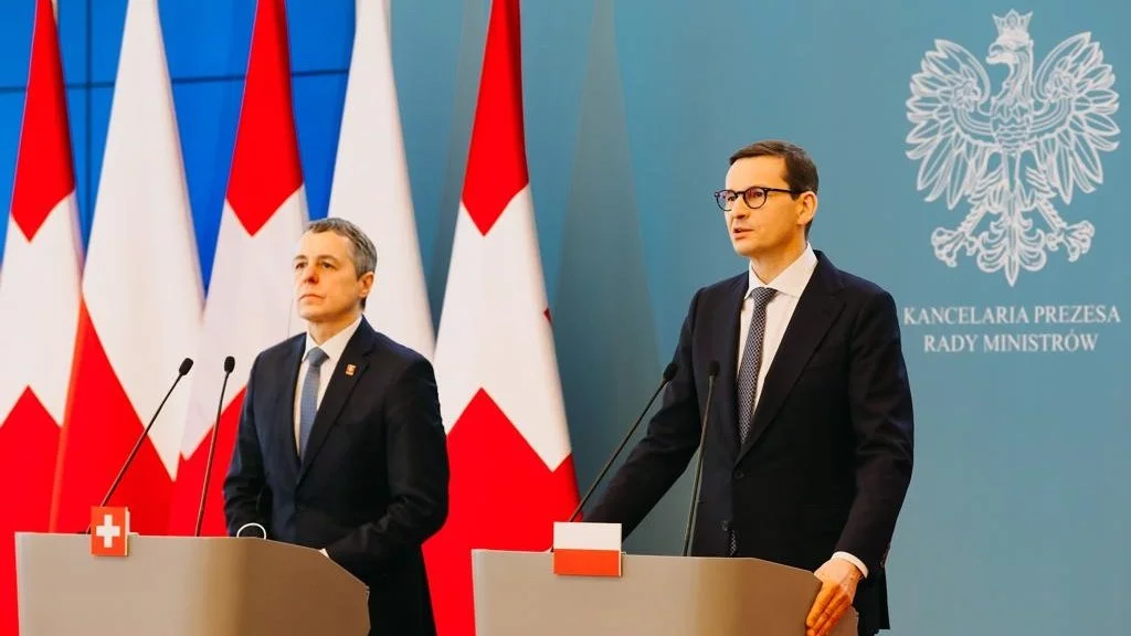 Ignazio Cassis i Mateusz Morawiecki