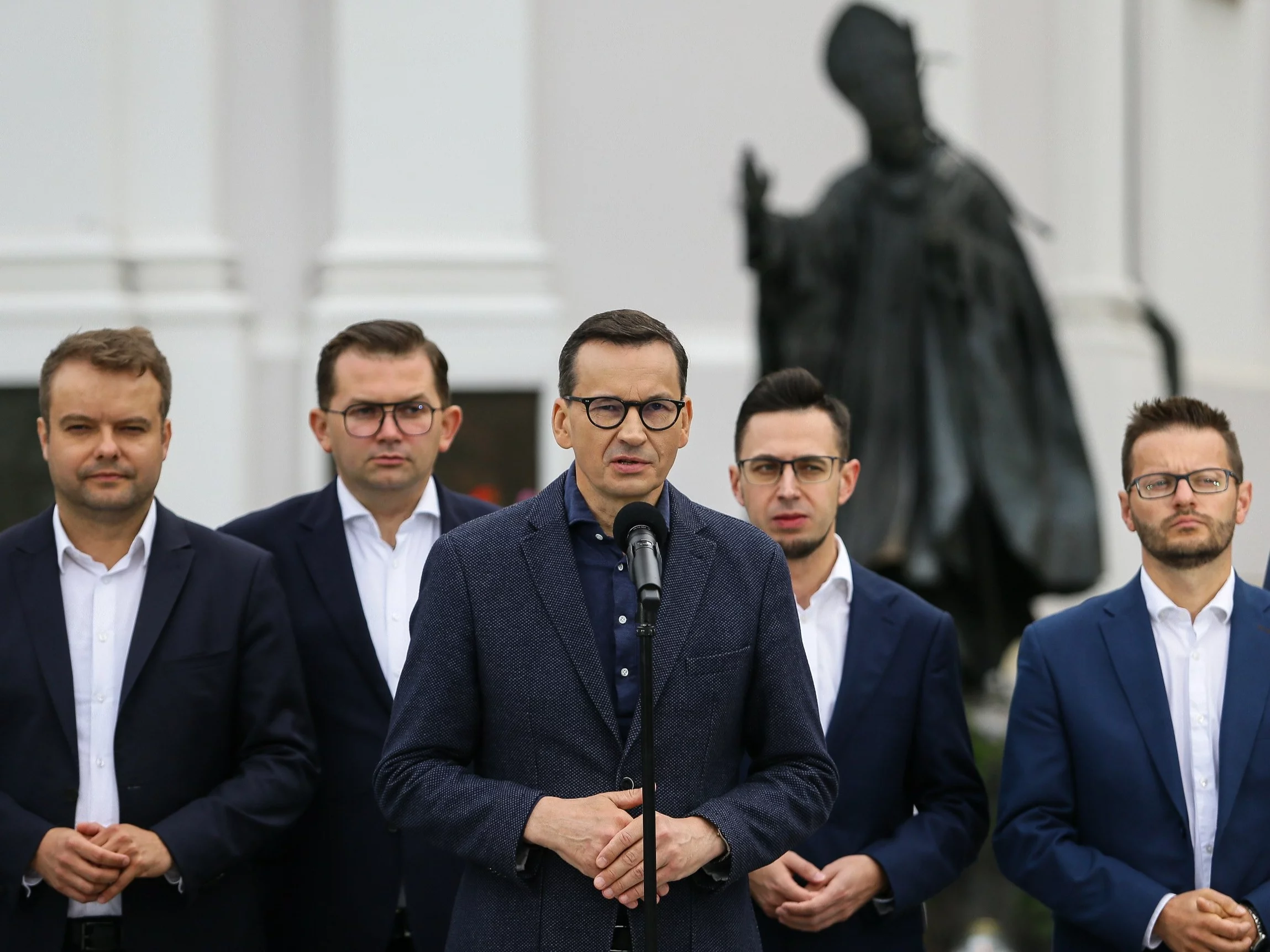 Premier Mateusz Morawiecki w Wadowicach