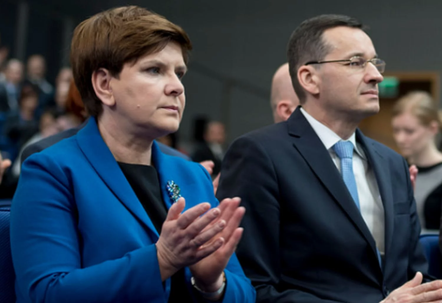 Beata Szydło i Mateusz Morawiecki