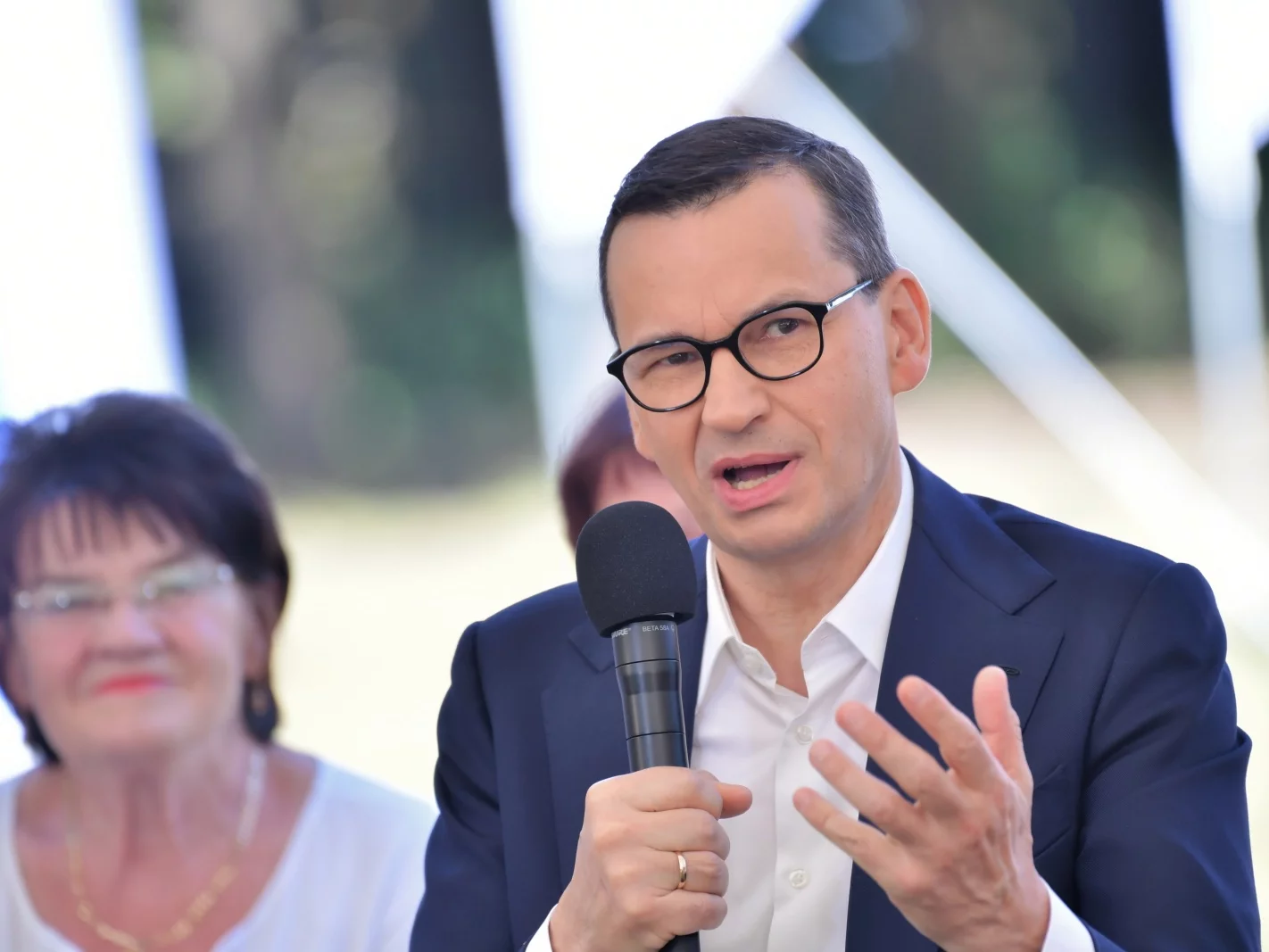 Mateusz Morawiecki w Siennicy