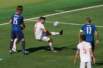 Moreno w meczu ze Słowacją
