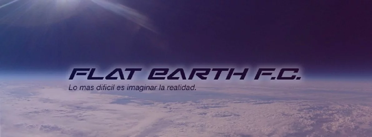 Hasło klubu Flat Earth FC