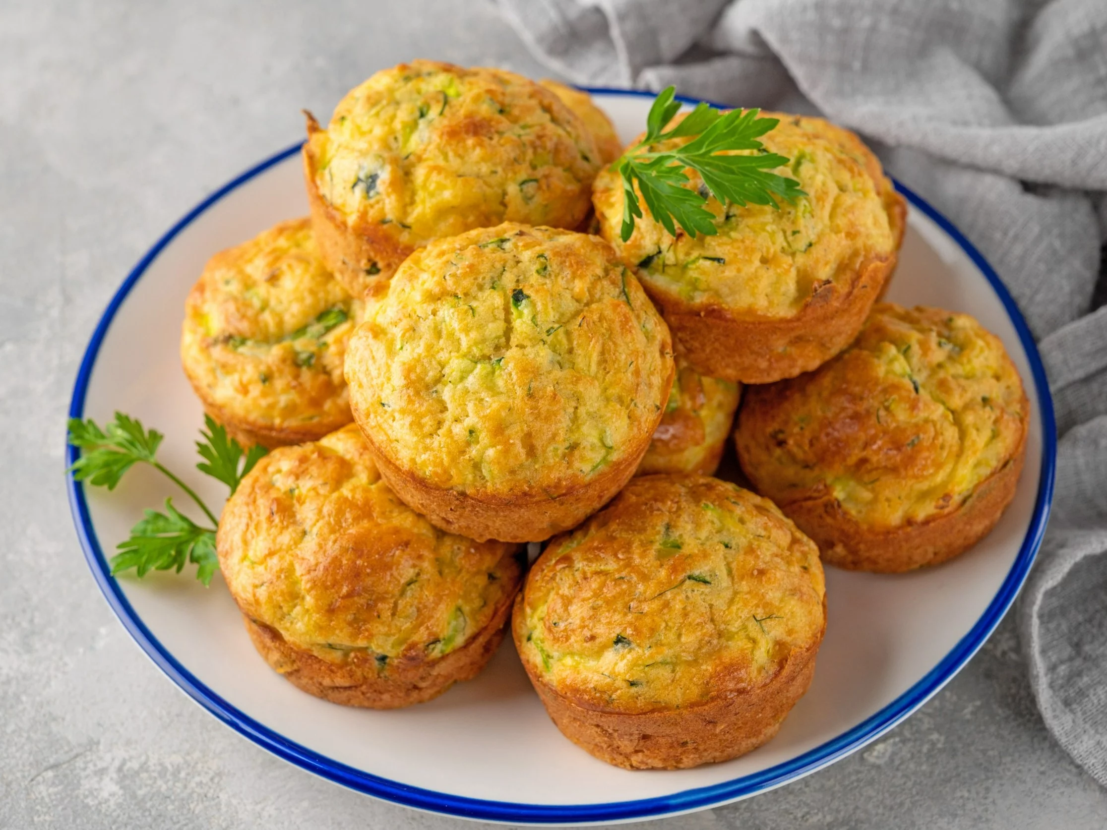 Muffiny z cukinią