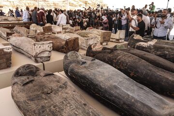 Mumie odkryte w Sakkarze