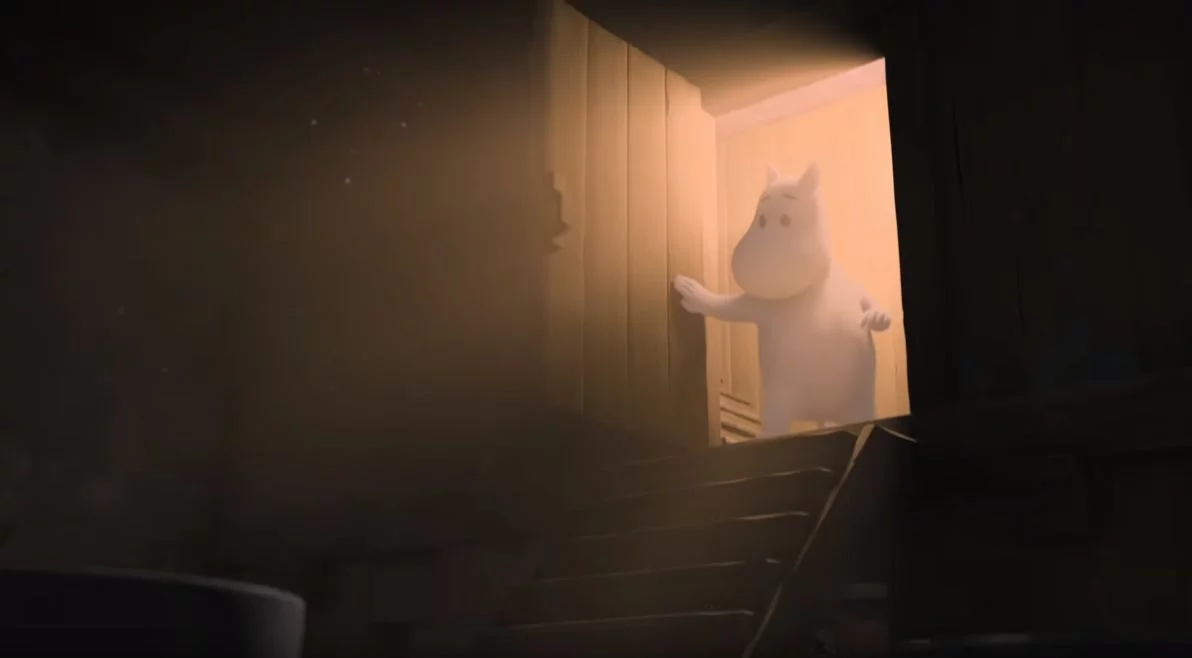 Kadr z serialu 3D „Moominvalley” („Dolina Muminków”)