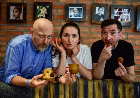 Dariusz Basiński, Jadwiga Basińska i Jacek Borusiński
