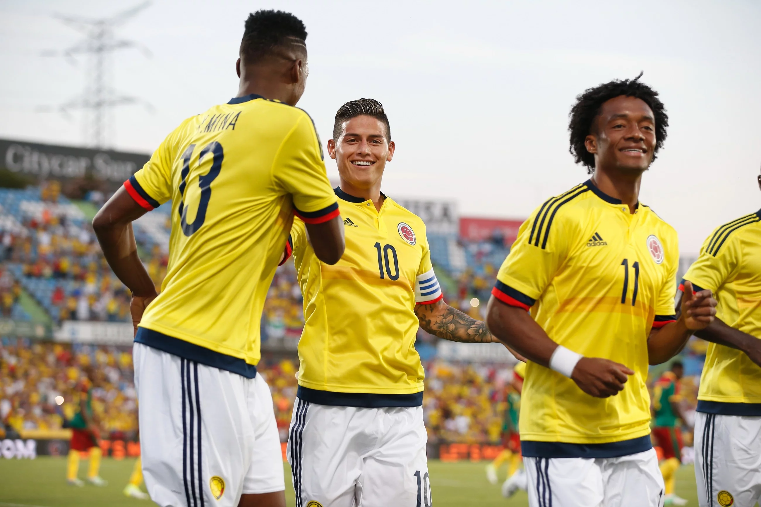 James Rodriguez i Juan Cuadrado