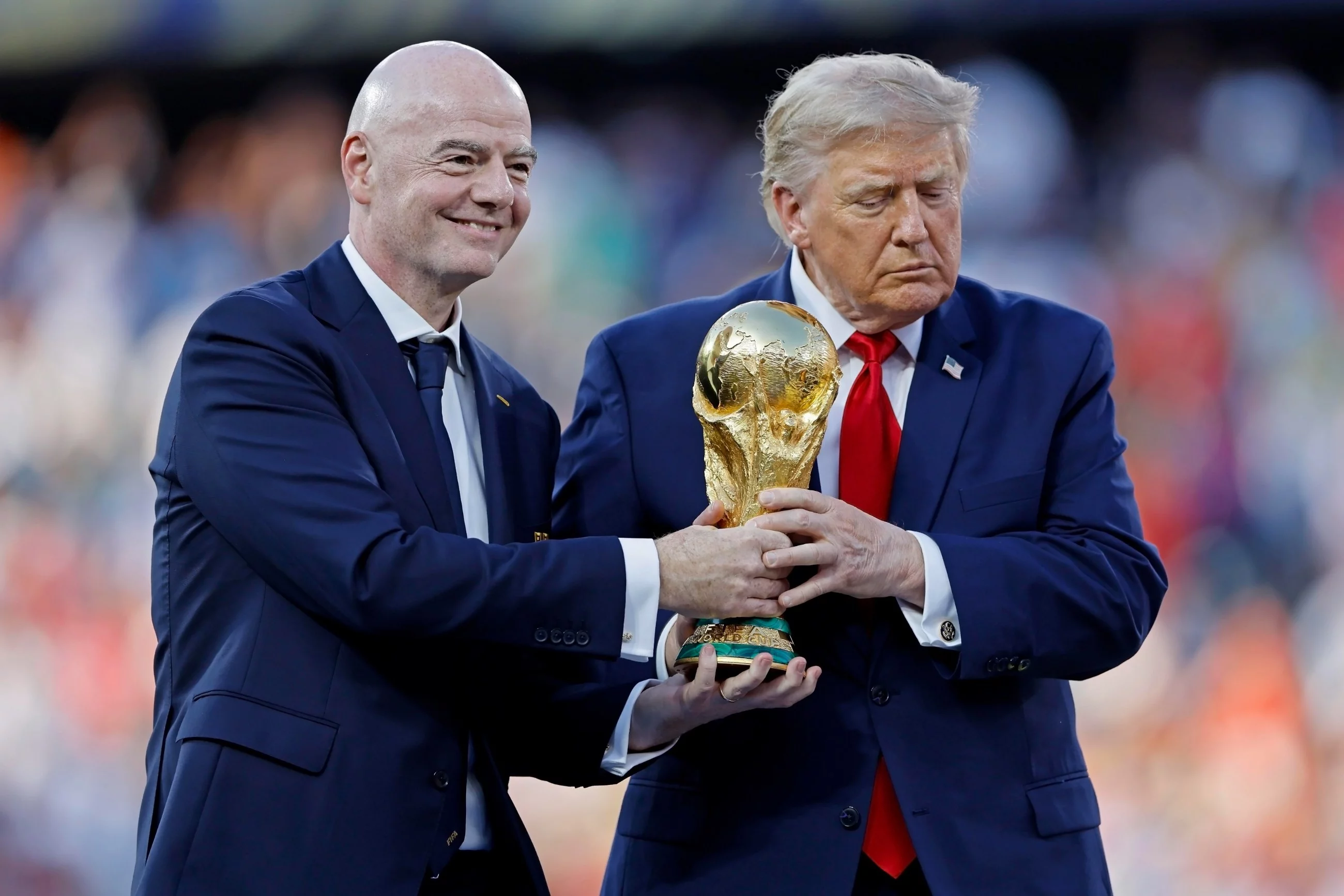 Gianni Infantino i Donald Trump