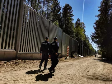 Mur na granicy polsko-białoruskiej