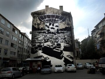 Mural w Stambule