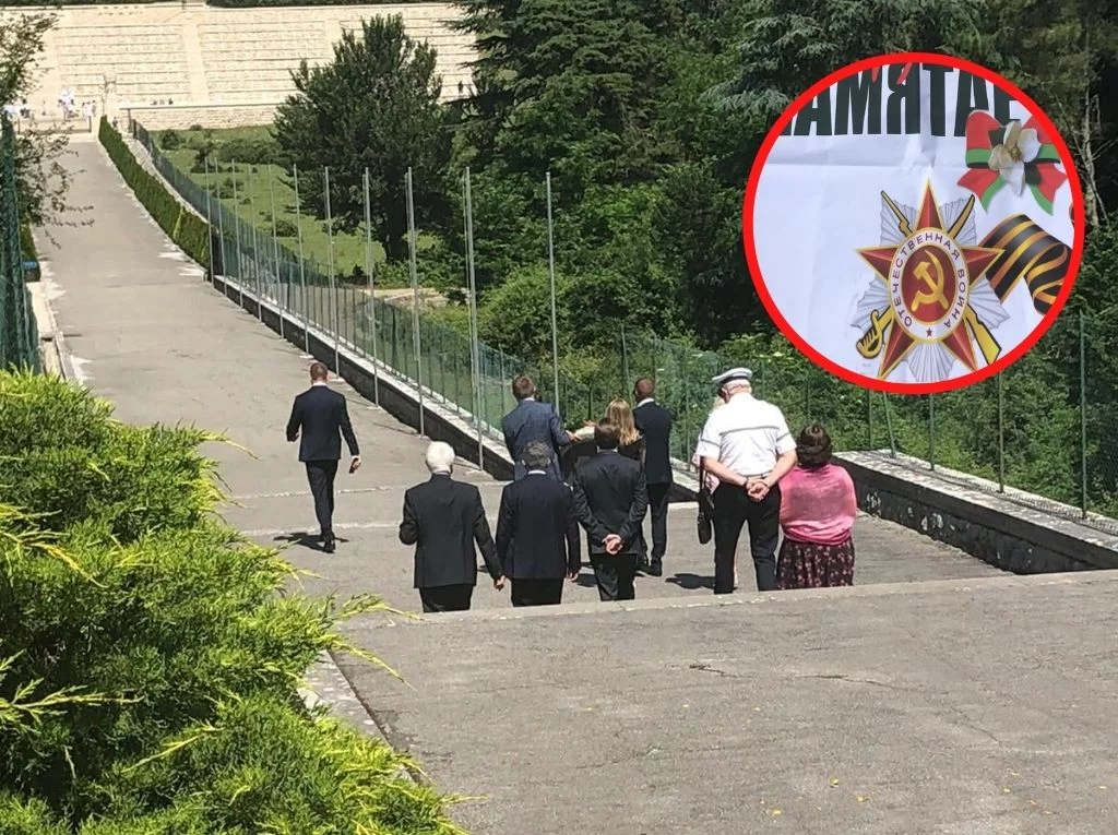 Białoruska delegacja na Monte Cassino