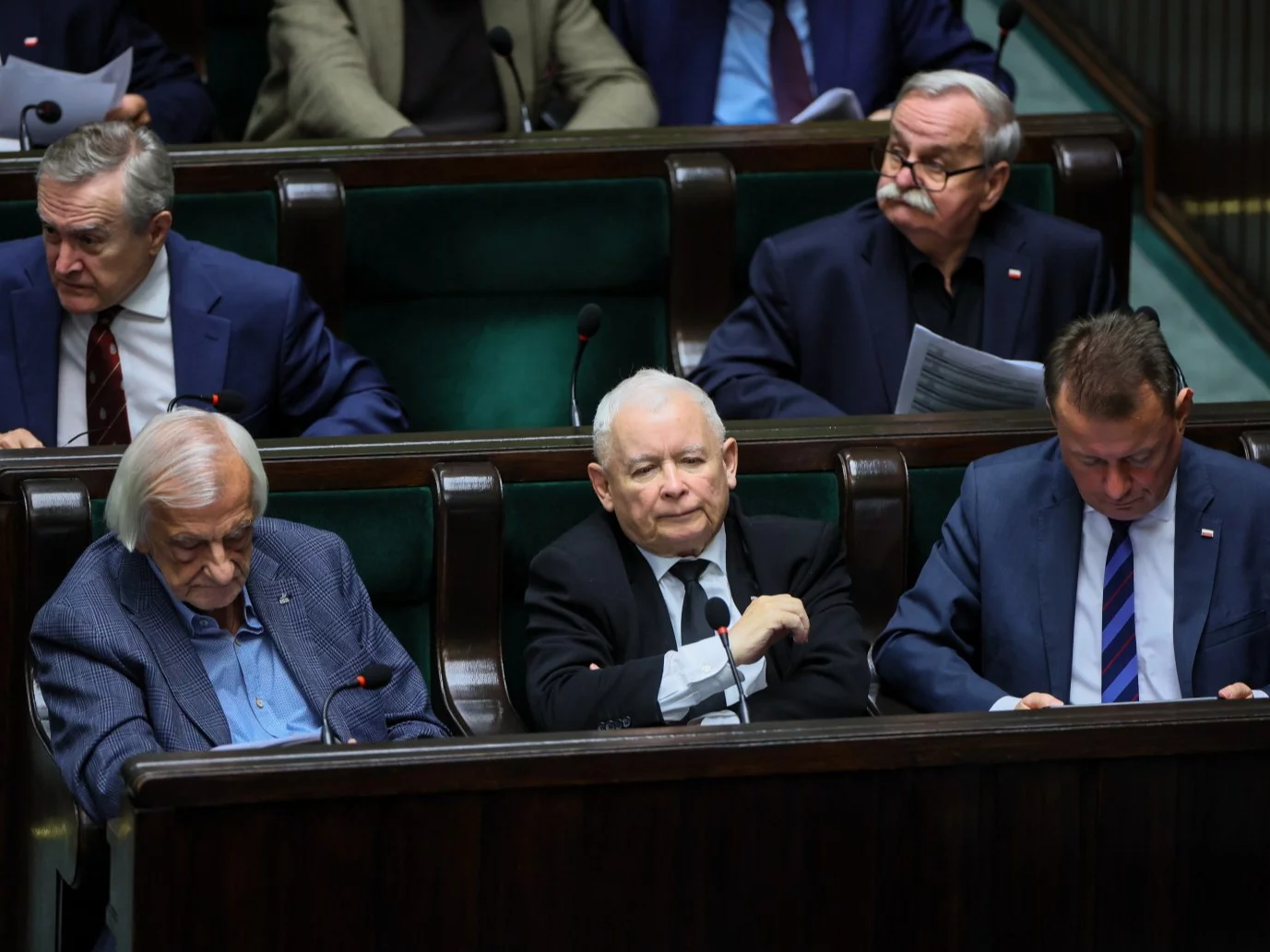Jarosław Kaczyński w Sejmie