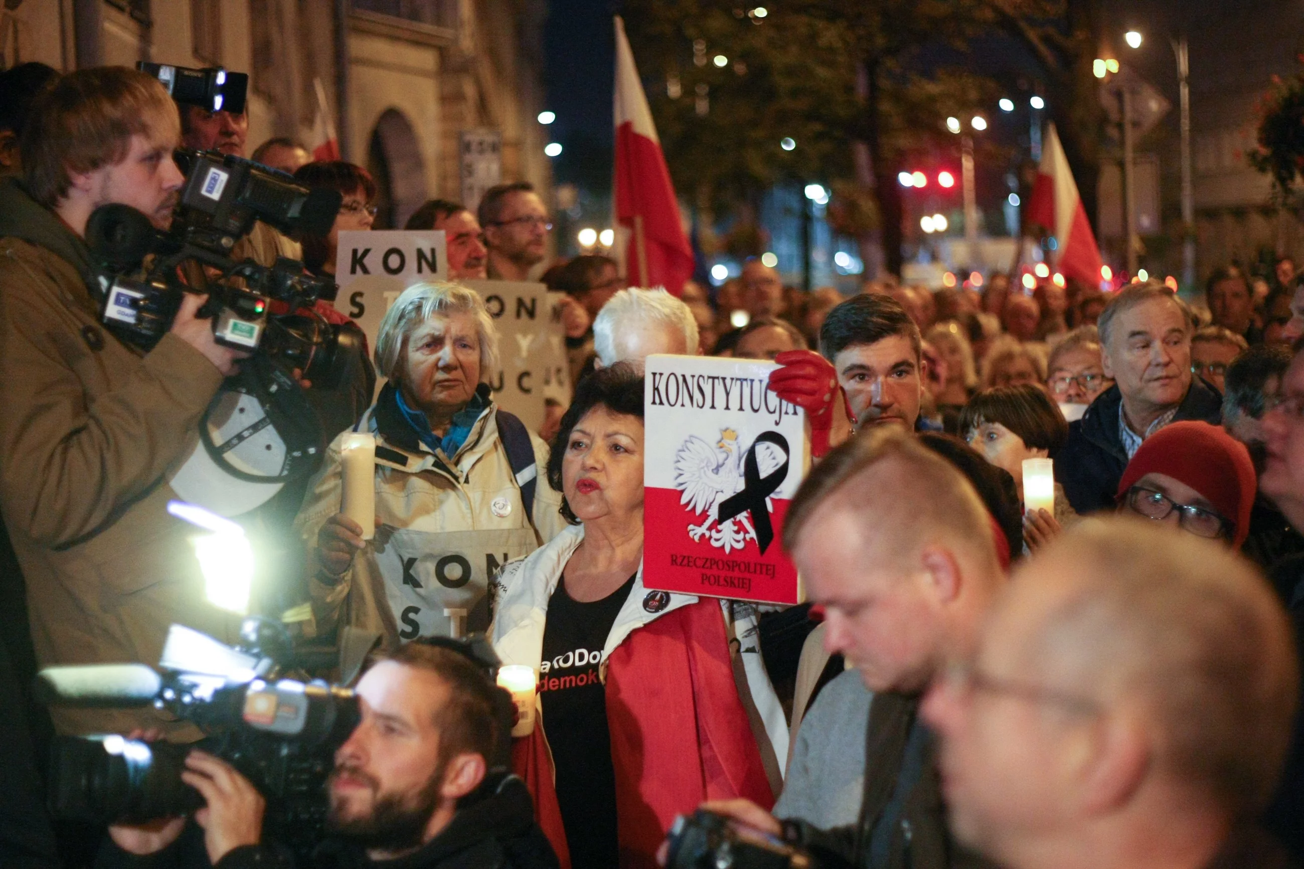 Gdańsk. Jesienny protest przeciwko reformie sądownictwa