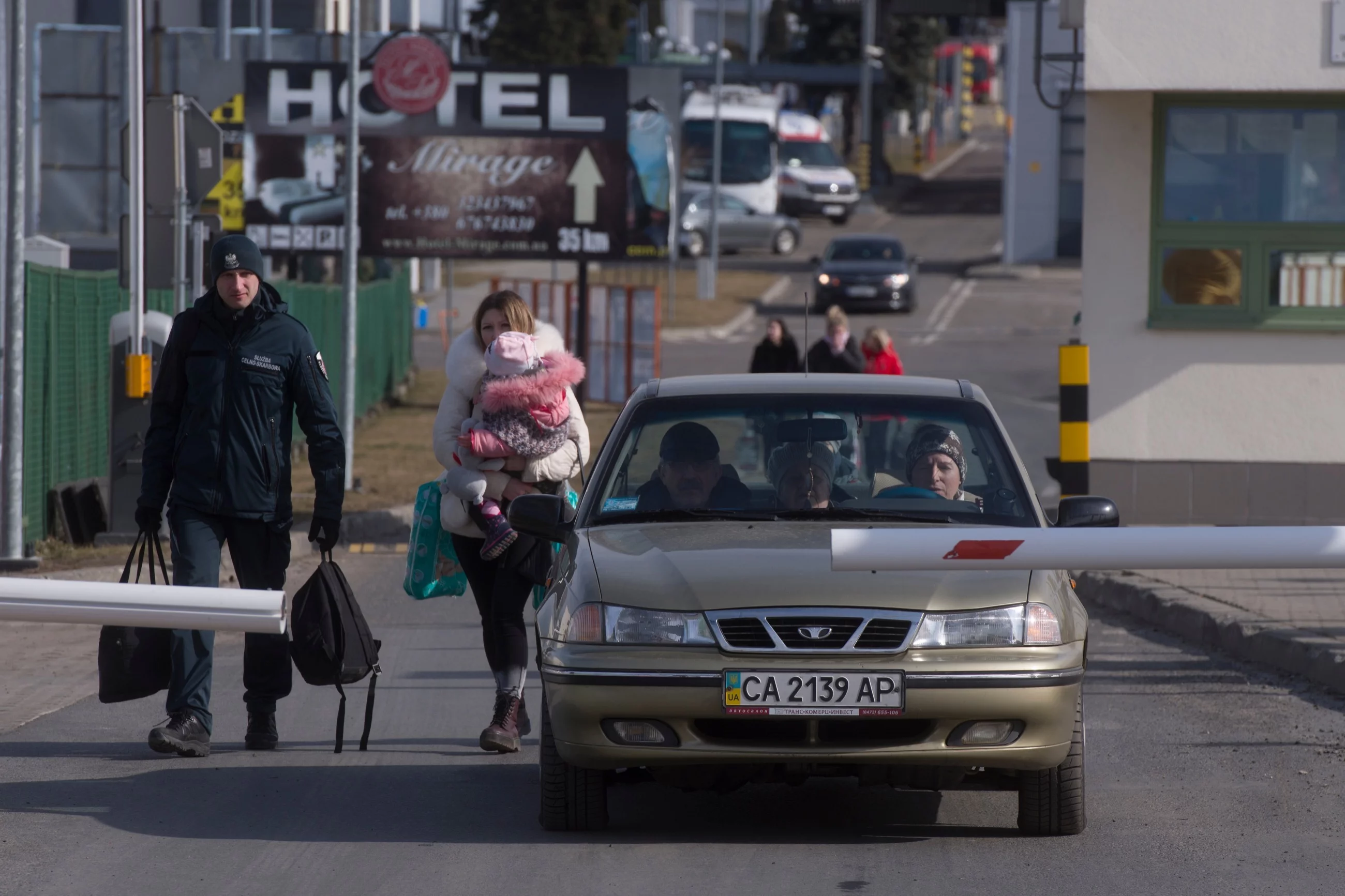 Samochody z ukraińskimi blachami