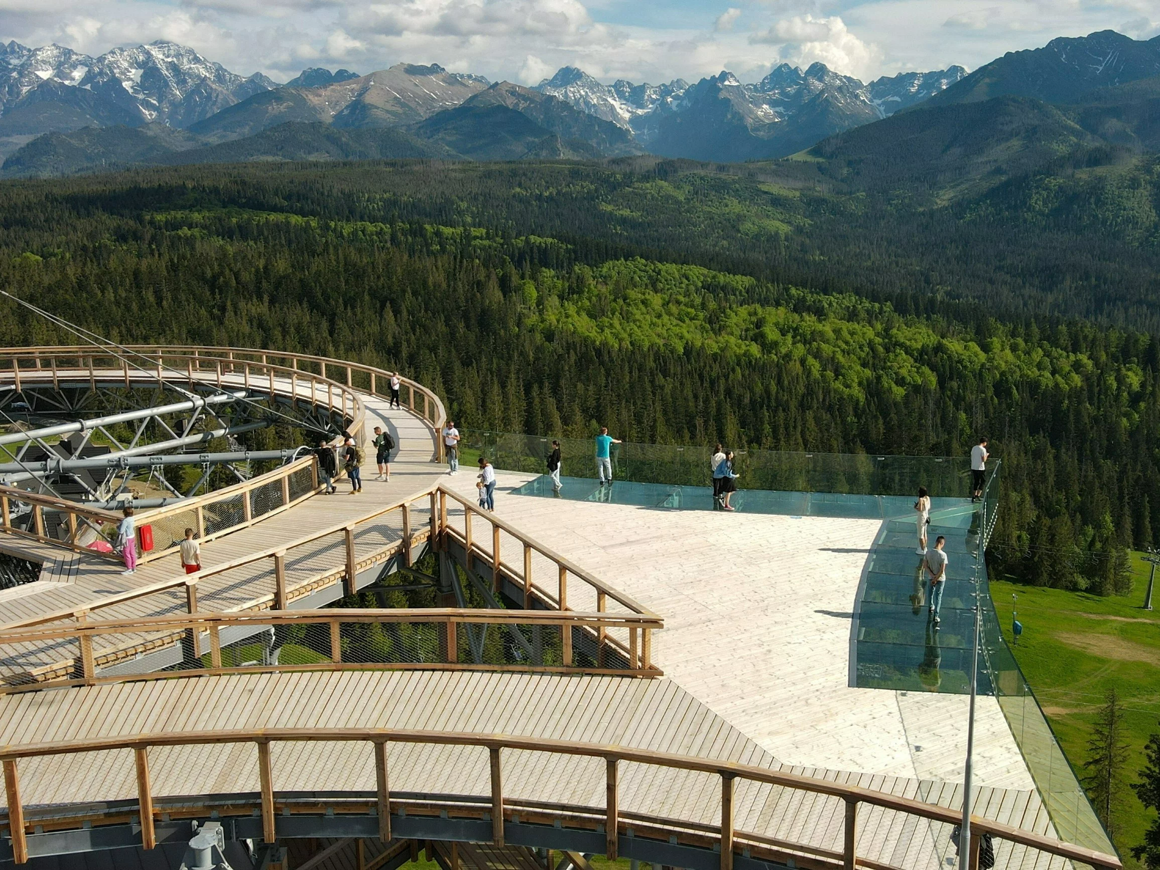 Otwarcie SkyWalk Serce Poronina