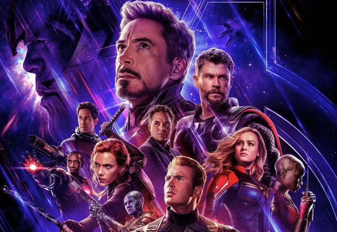 Plakat z filmu "Avengers: Endgame"